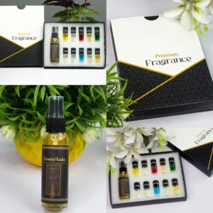 ১০ পিস আতরের সাথে ৫০ মিলি ক্বিসওয়াতুল কাবা